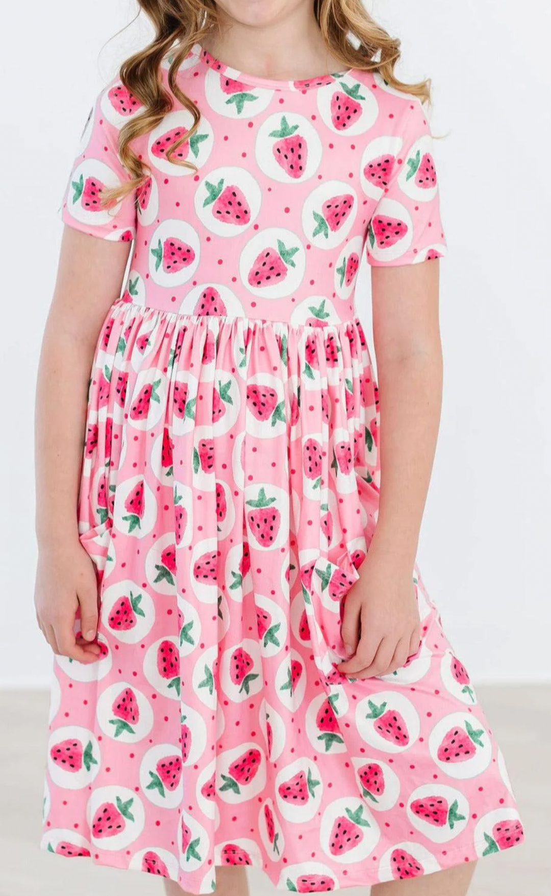 Strawberry Fields S/S Pocket Twirl Dress
