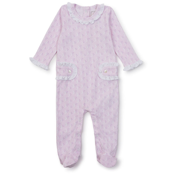 Lucy Romper- Goodnight Moon Pink