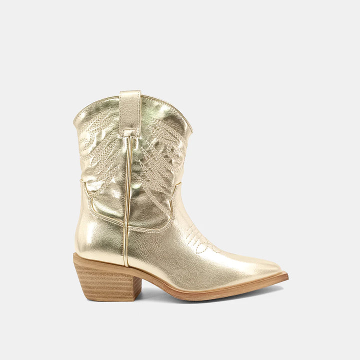 Zahara Boots- Gold