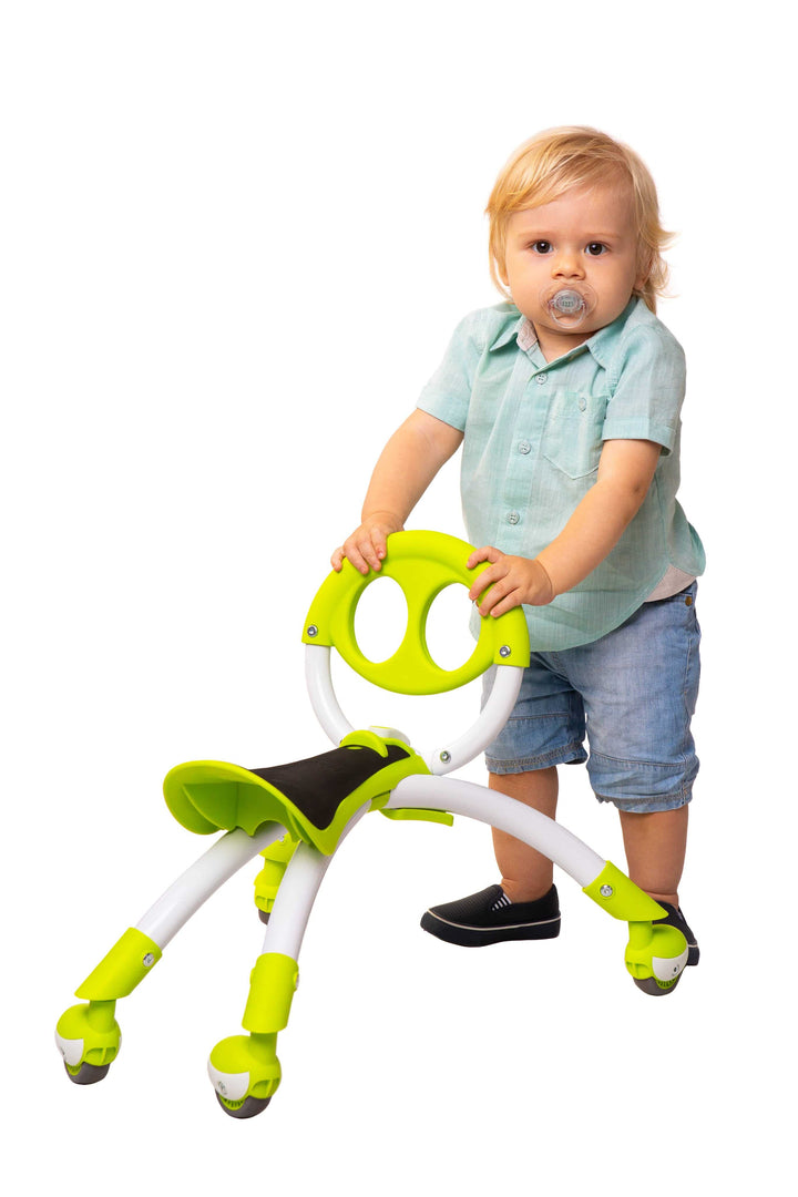 YBIKE Pewi Elite Walking/Ride On Toy- Green