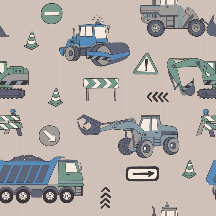 Convertible Romper -Construction Site