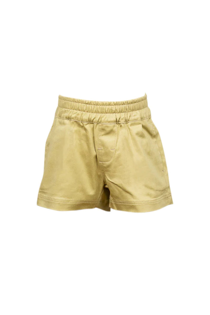 Spencer Boy Shorts- Khaki