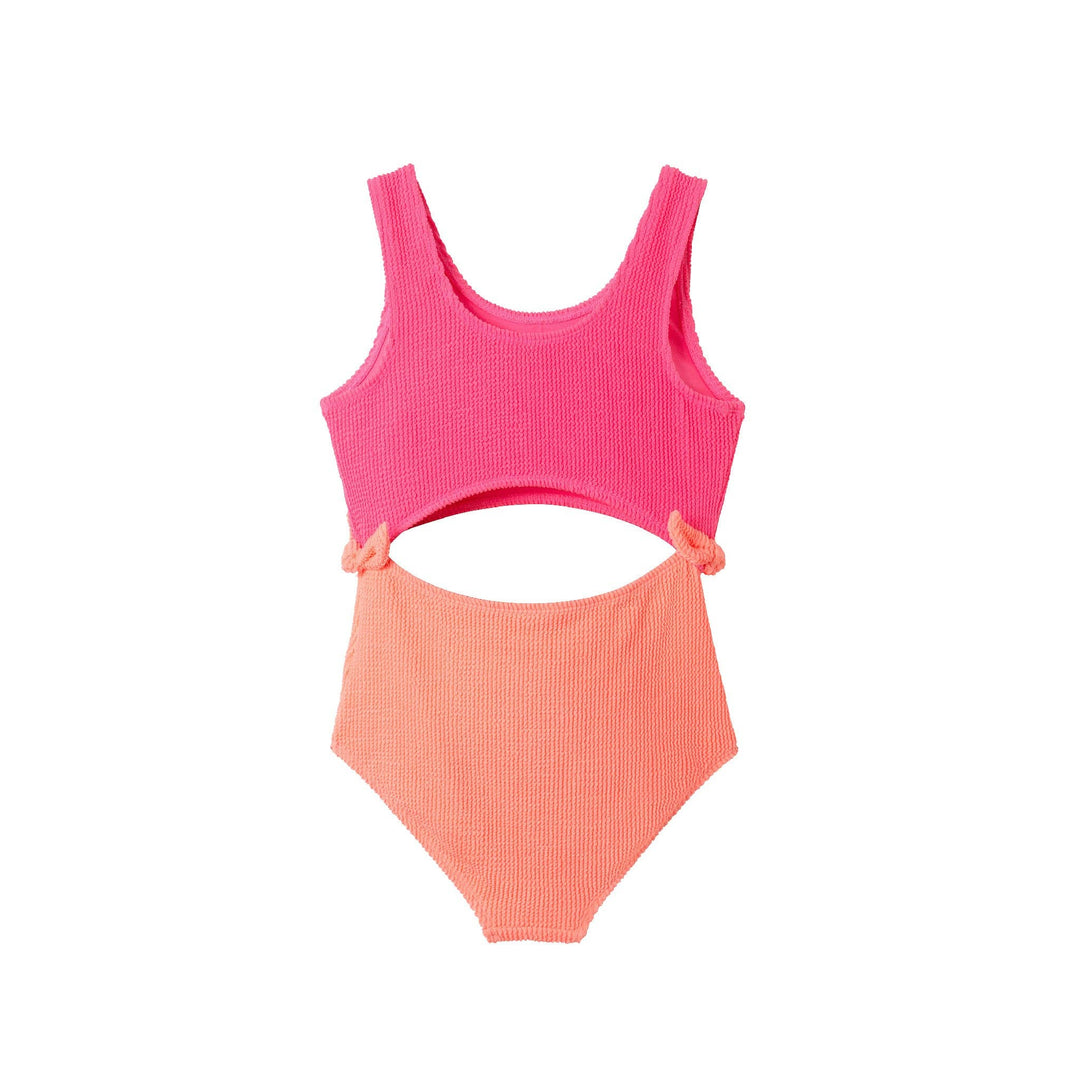 One Piece Swim Suit | Hot Pink: Pink