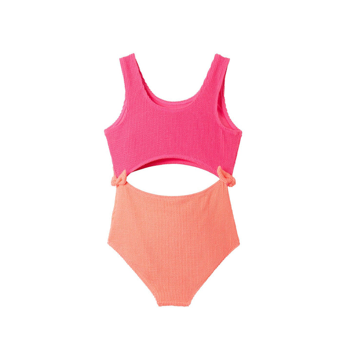 One Piece Swim Suit | Hot Pink: Pink