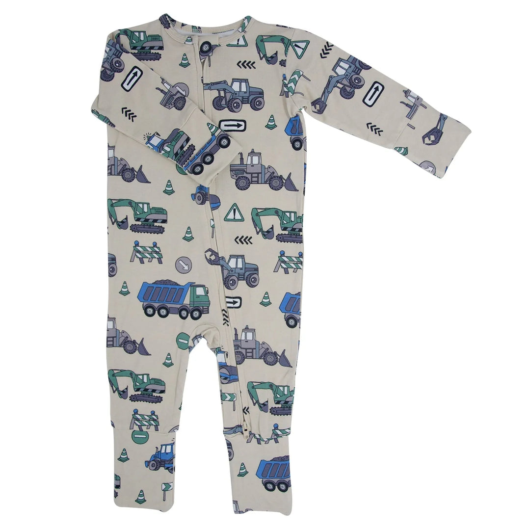 Convertible Romper -Construction Site