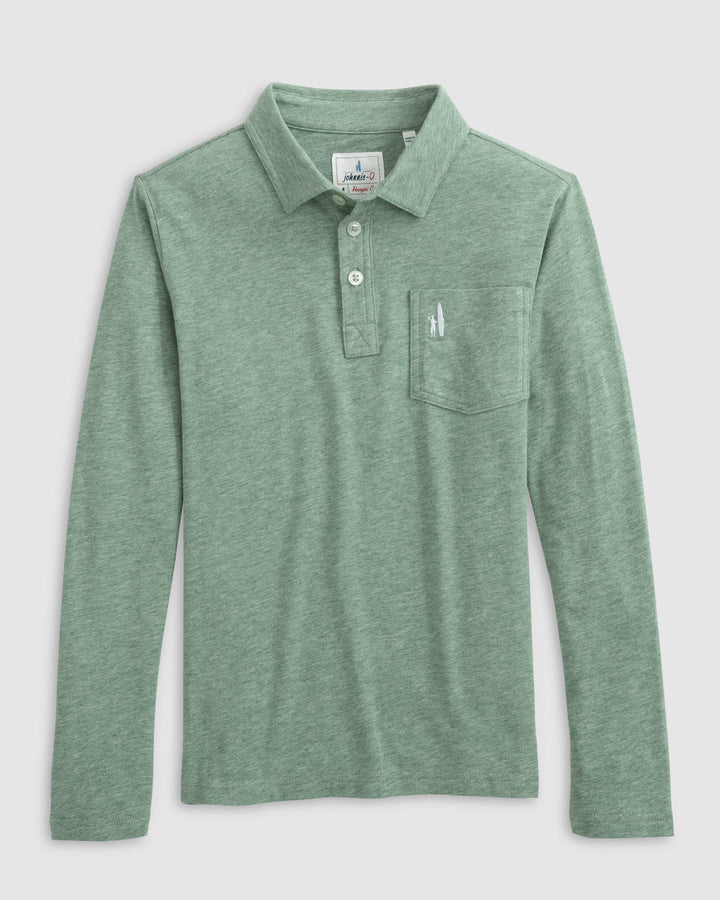 Cutler Jr. Long Sleeve Original Polo - Caper