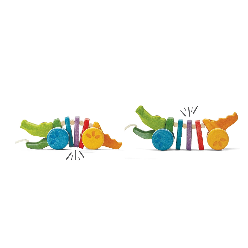 Dancing Rainbow Alligator