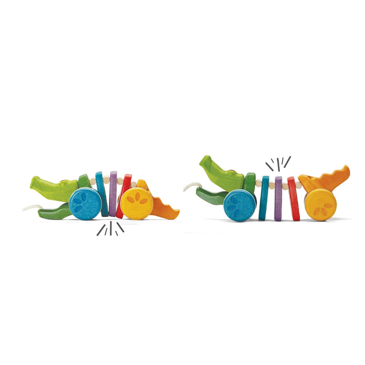 Dancing Rainbow Alligator