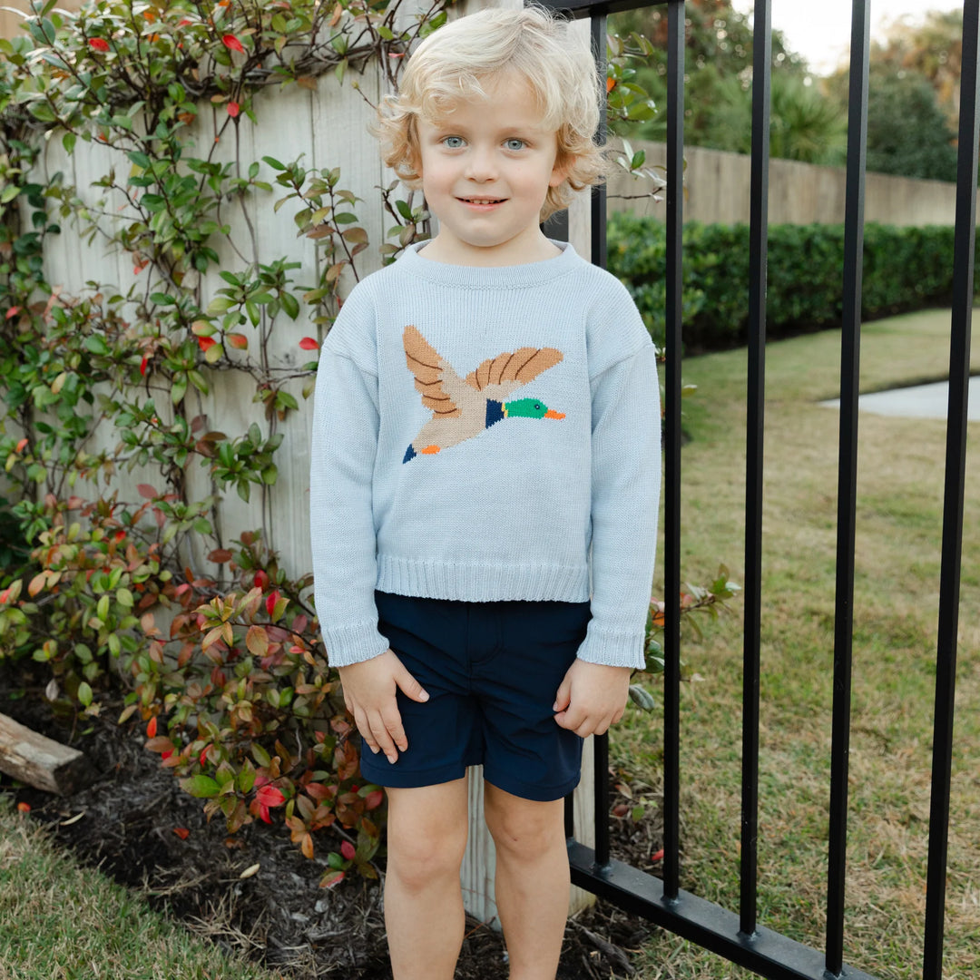 Crew Neck Sweater - Duck