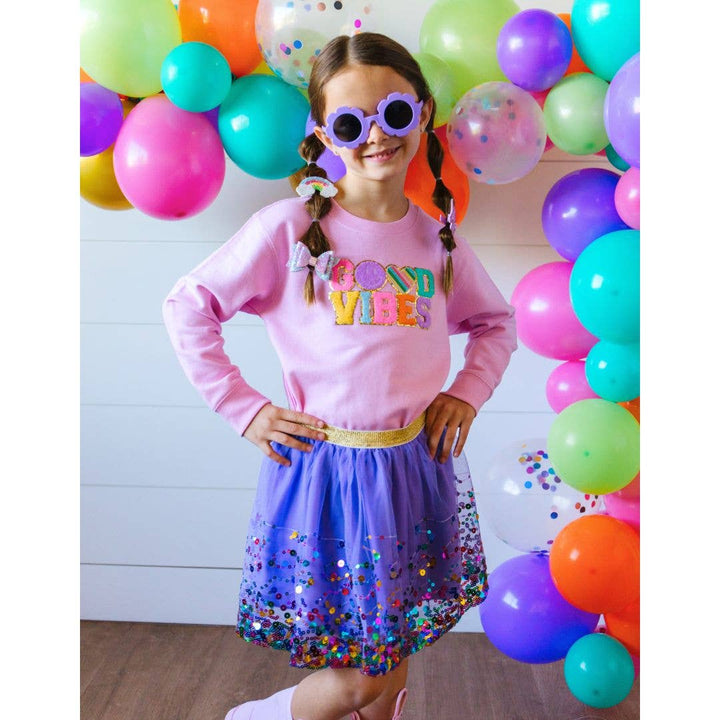 Lavender Confetti Tutu - Dress Up Skirt - Kids Tutu