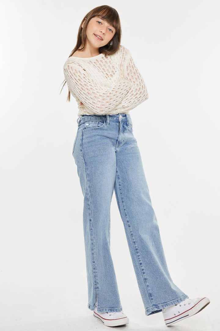 high rise wide leg