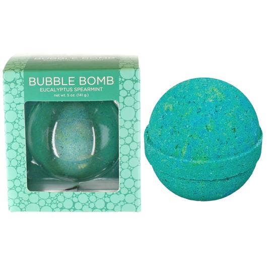 Eucalyptus Spearmint Bubble Bath Bomb in Gift Box