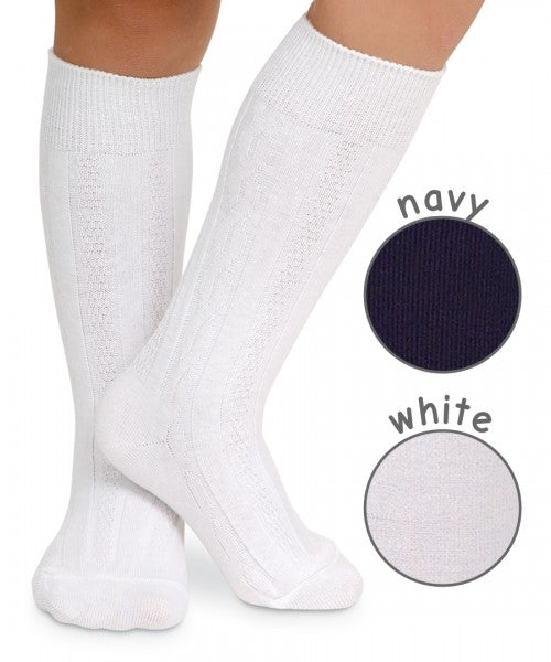 Classic Cable Knee High Sock - 1 pair