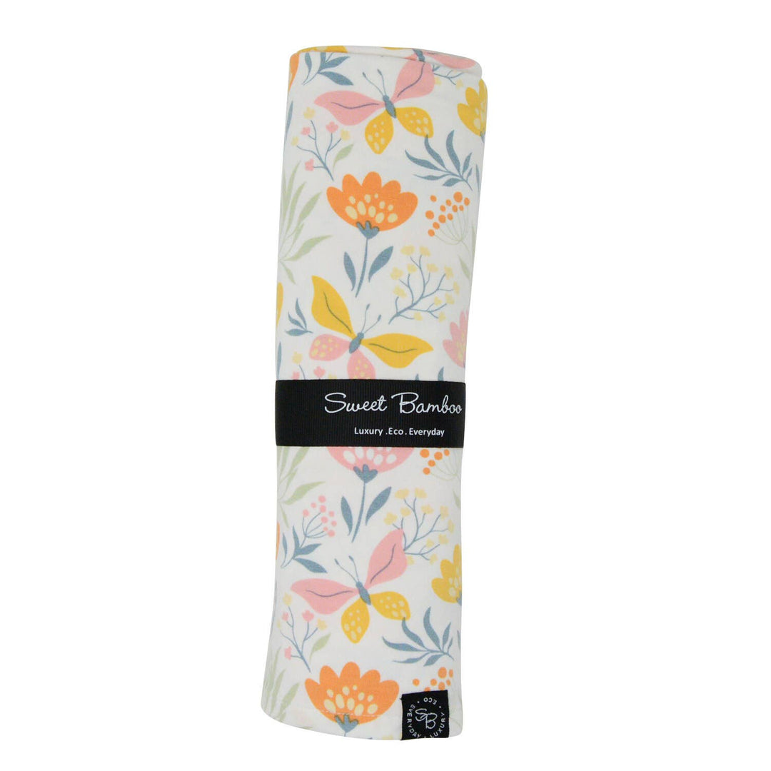 Swaddle - Butterfly Floral