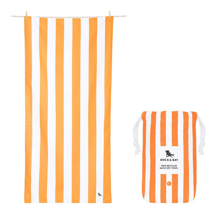 Cabana Towel - Ipanema Orange
