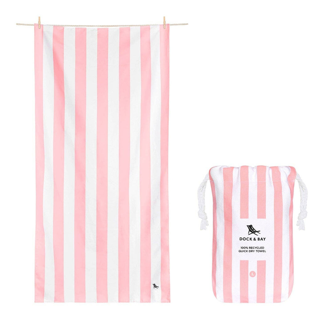 Dock & Bay Beach Towels - Kids - Malibu Pink