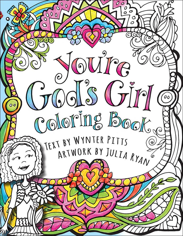 You're God's Girl Coloring Book
