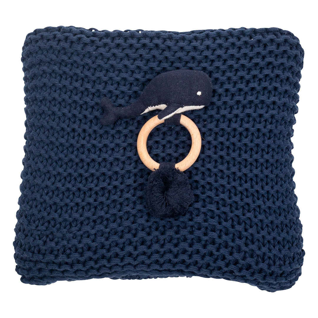 Organic Cotton Comfy Knit Baby Gift Set-NAVY