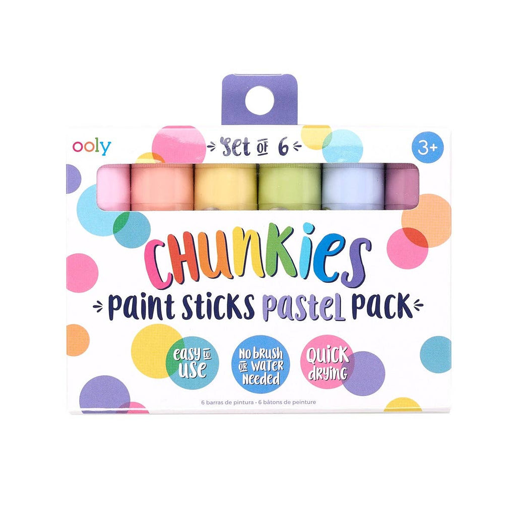 Ooly Chunkies Paint Sticks - Pastel