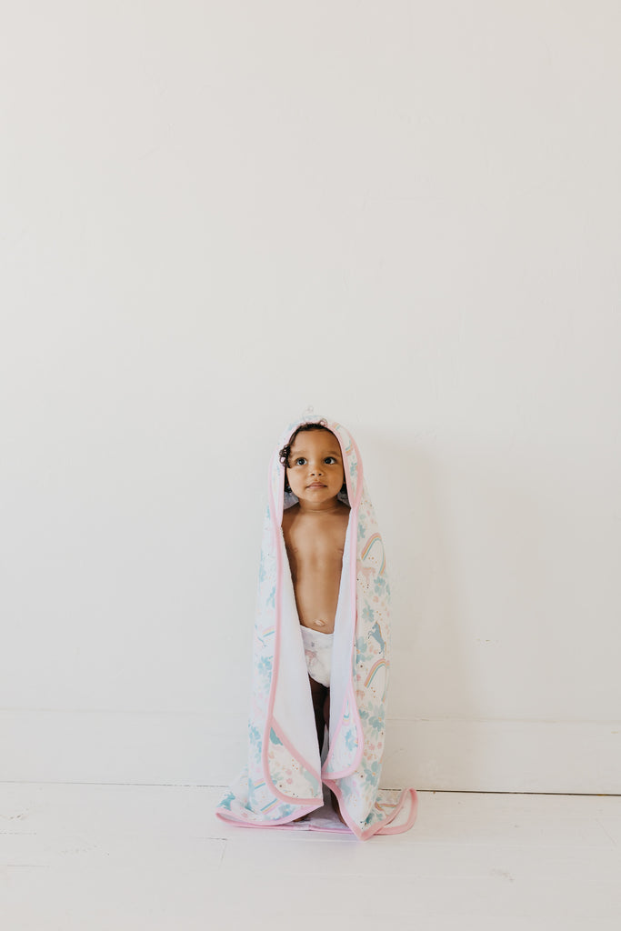 Whimsy Knit Hooded Towel