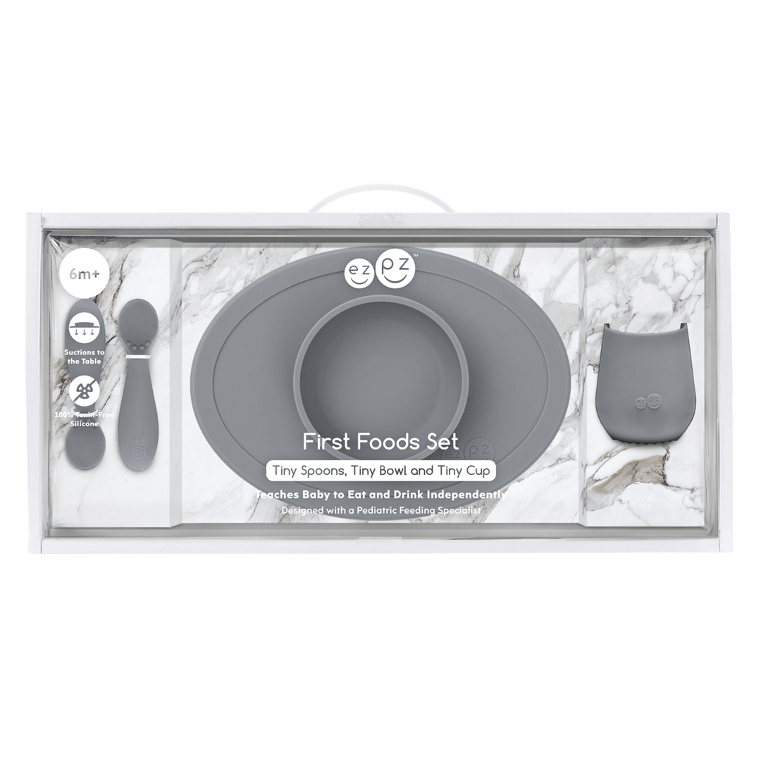 GRAY First Foods Set