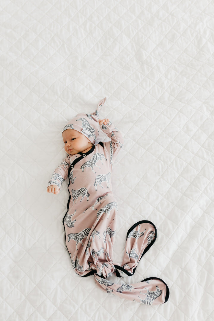 Zella Newborn Knotted Gown