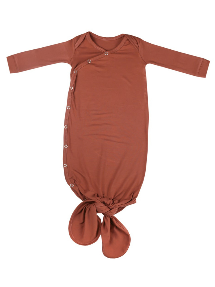 Moab Newborn Knotted Gown/Hat Set