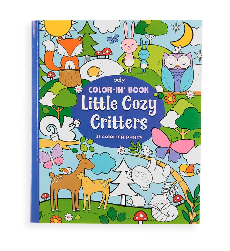 Color-in' Book:Little Cozy Critters