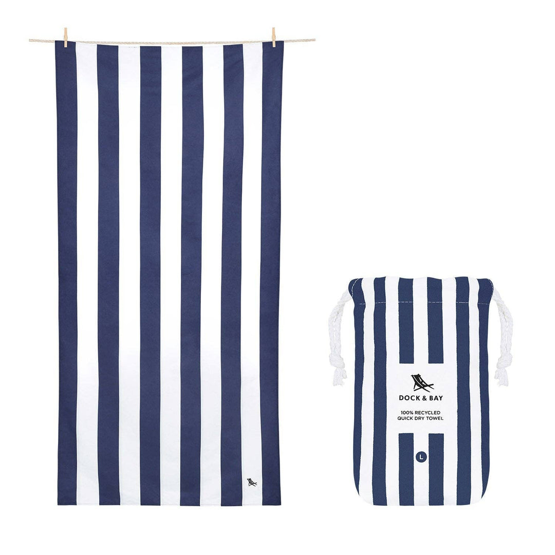 Dock & Bay Beach Towels - Kids - Whitsunday Blue