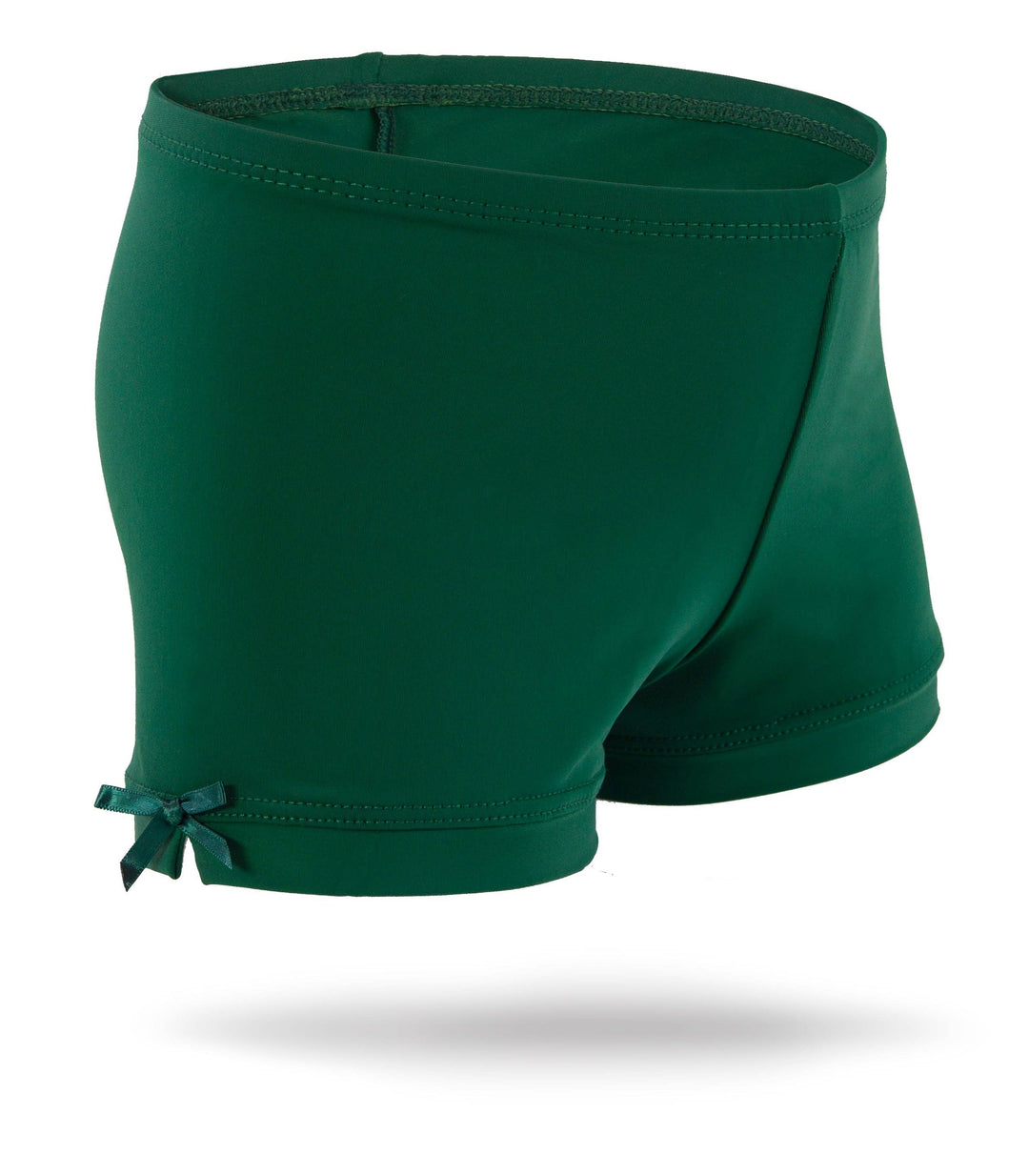 Monkeybar Buddies - Forest Green Girls Spandex Shorts