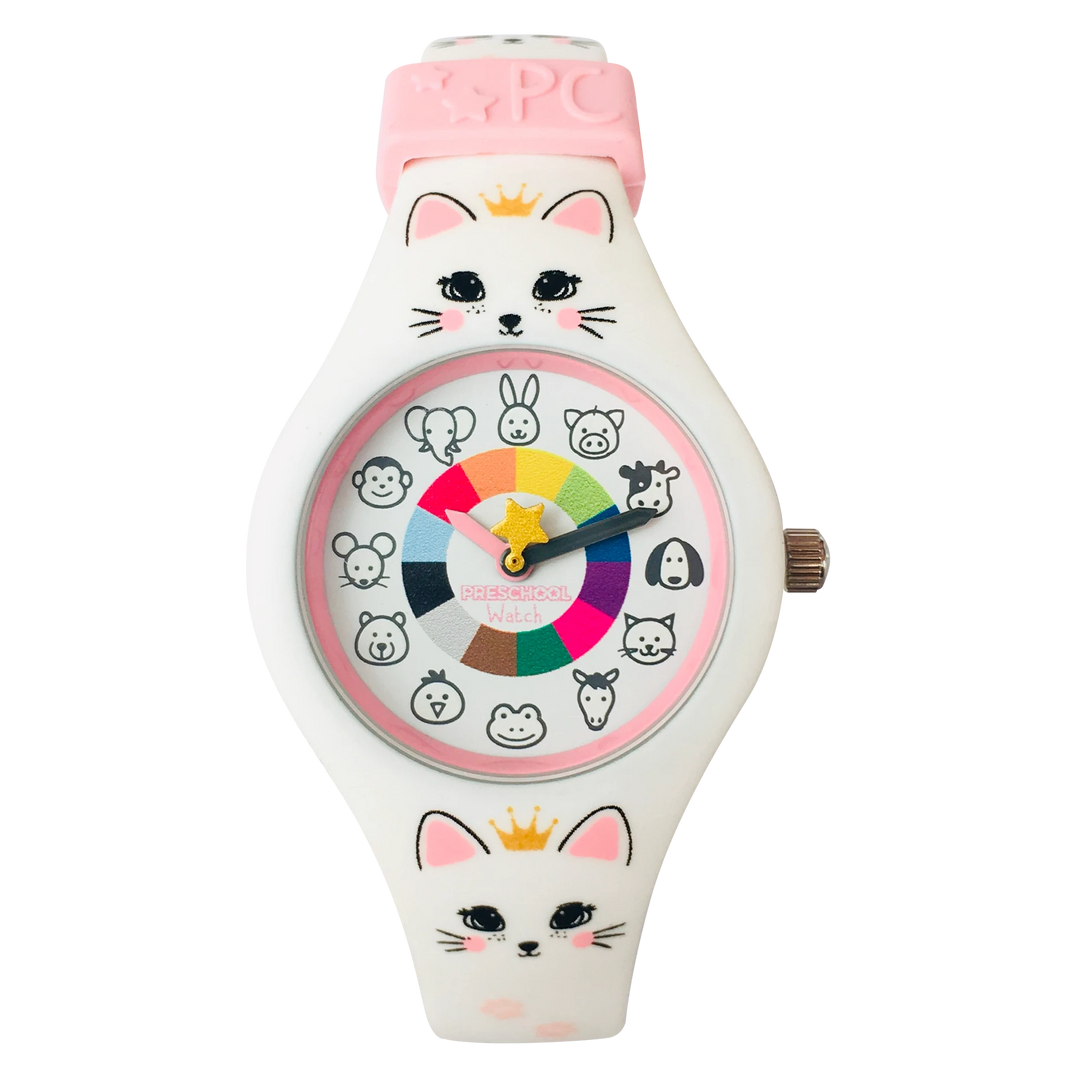 Kitty Silicone Preschool Watch