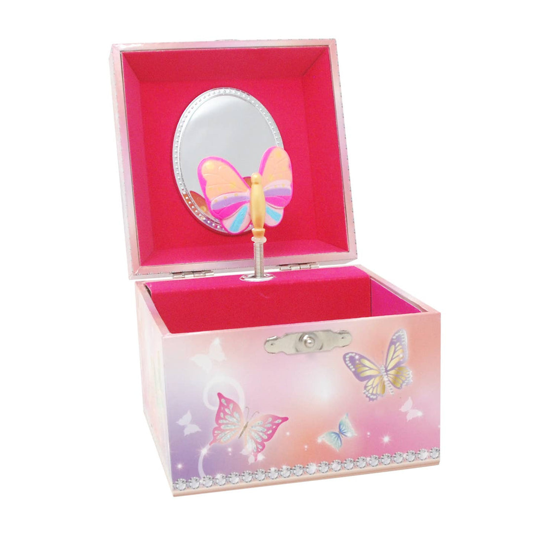 Butterfly Skies Small Music Box