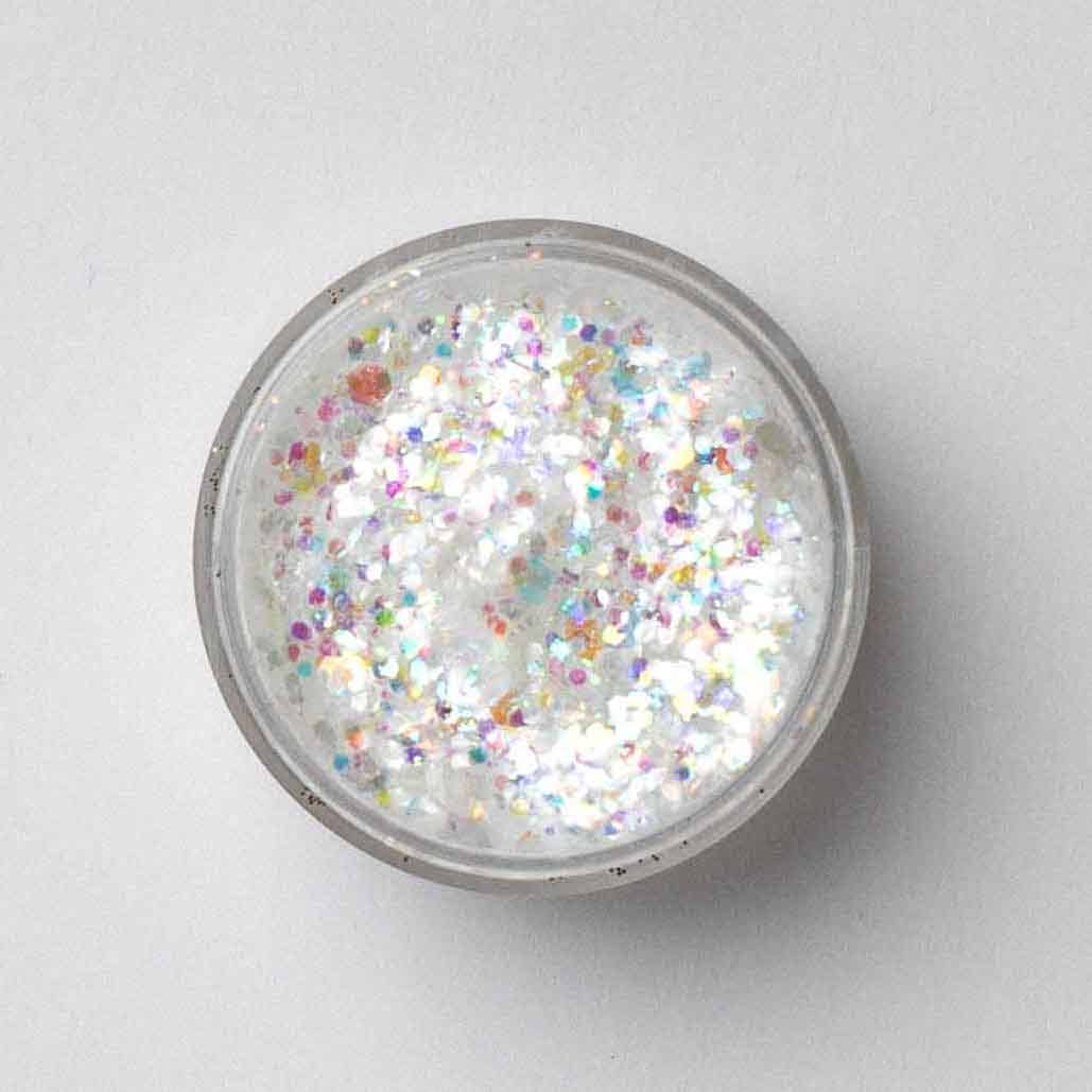 Fairy Walk | white glitter gel