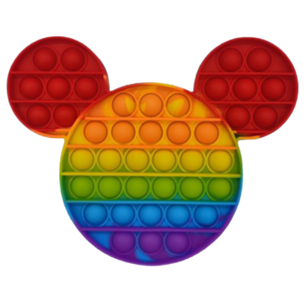 Pop It- Rainbow Mouse