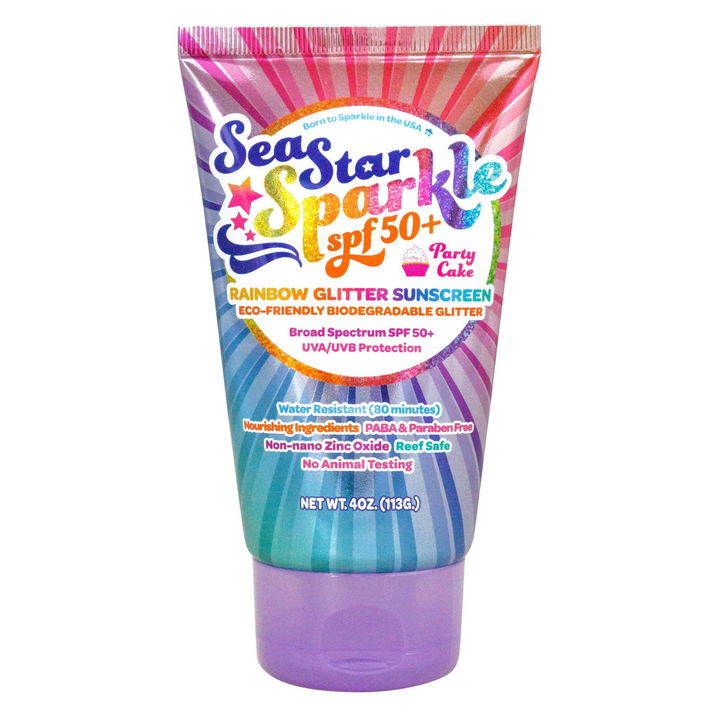 Sea Star Sparkle Glitter Sunscreen